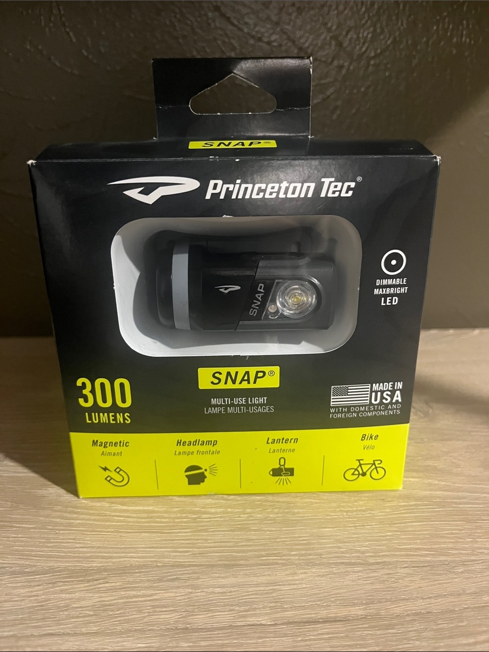 Princeton Tec SNAP Multi-Use Headlamp Light - 300 Lumens